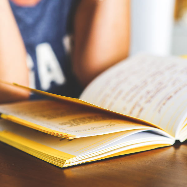 Person Reading a Book